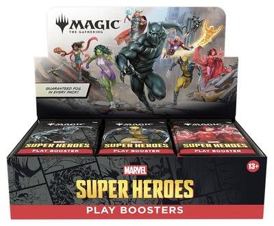 Marvel Super Heroes - Play Booster Display - Marvel Super Heroes (MSH)