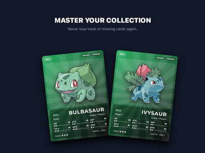 Pokémon National Pokédex Placeholder 001-1025 | Gen 1-9 Complete | Printable Pokémon Cards | Binder Organizer Tracker | 300 DPI | ENGLISH