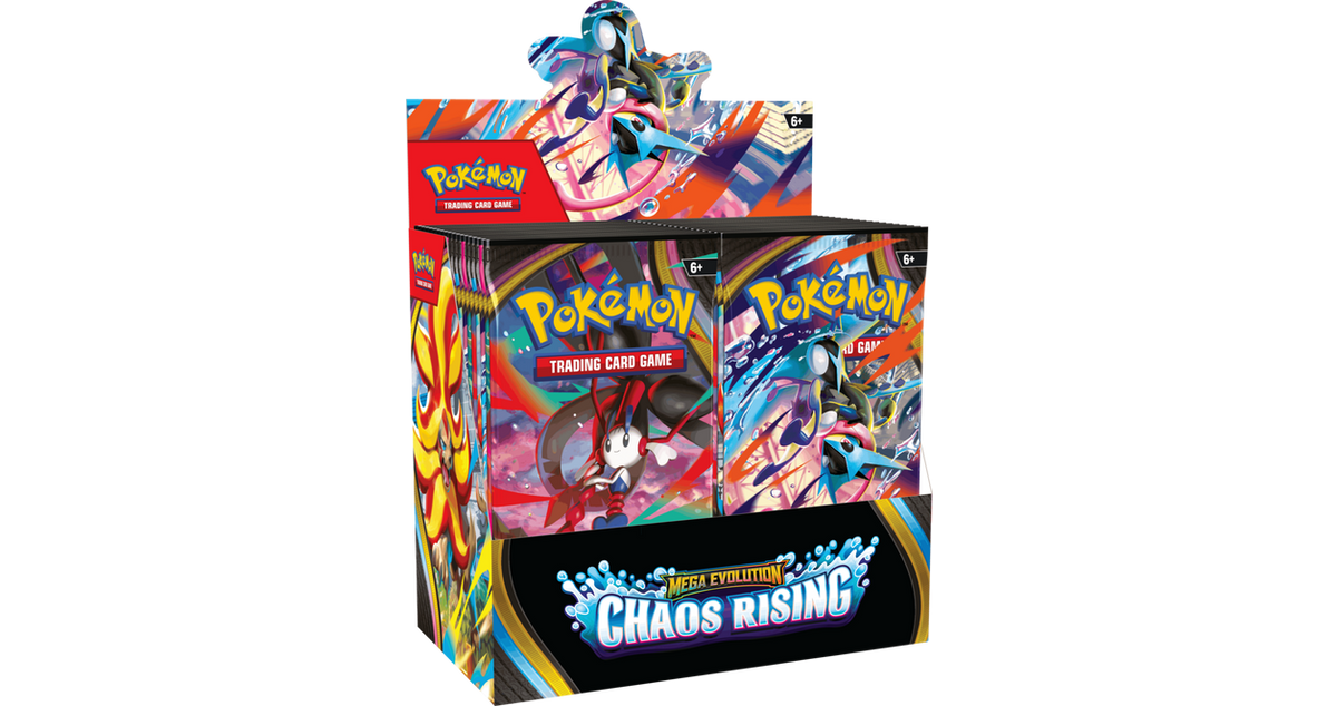 Pokémon Chaos Rising Booster Box Mega Evolution 36 Packs English