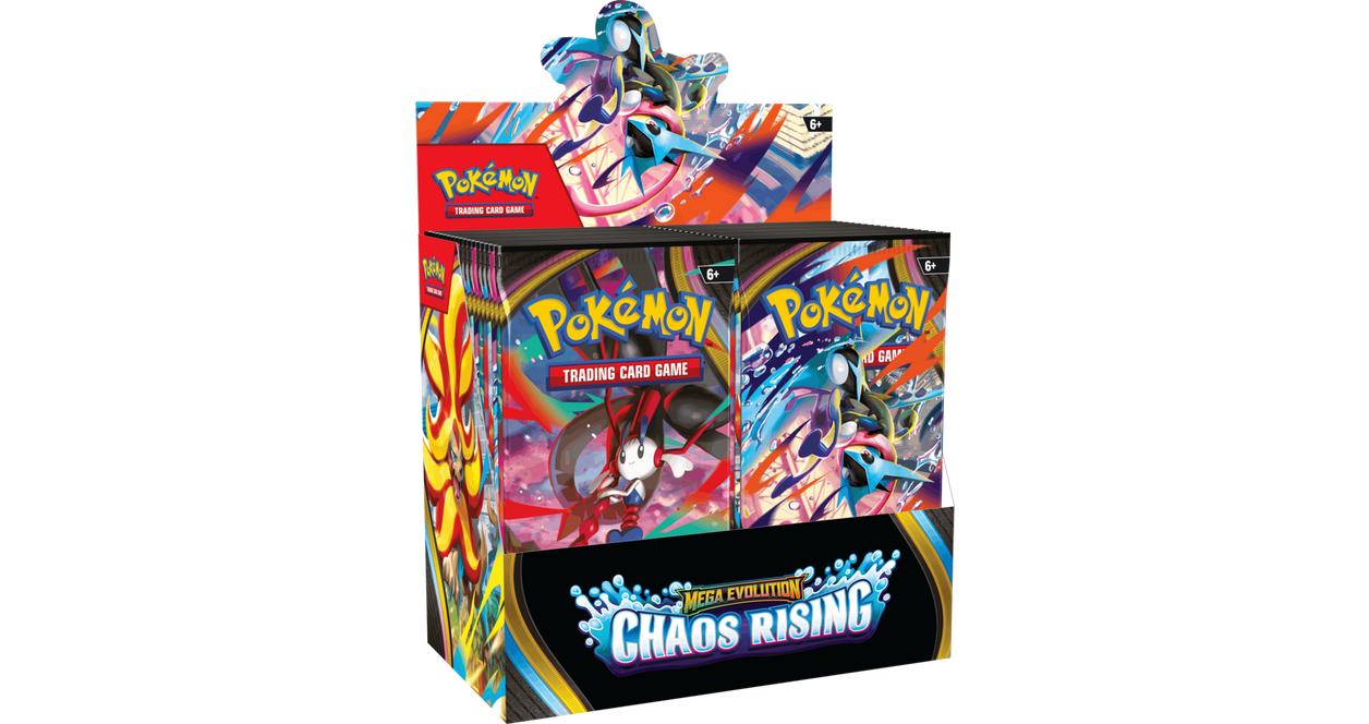 Pokémon Chaos Rising Booster Box Mega Evolution 36 Packs English