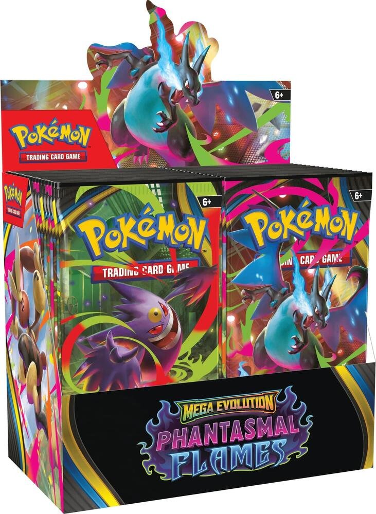 Pokémon Phantasmal Flames Booster Box ME02 36 Packs English