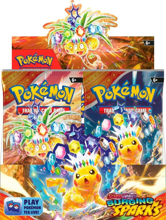 Pokémon Surging Sparks Booster Box SV08 36 Packs English